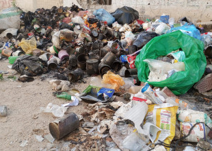 انهيار كامل للبنية التحتية في عبسان الجديدة