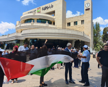 تحركات بلدية رام الله خلال الحرب على غزة