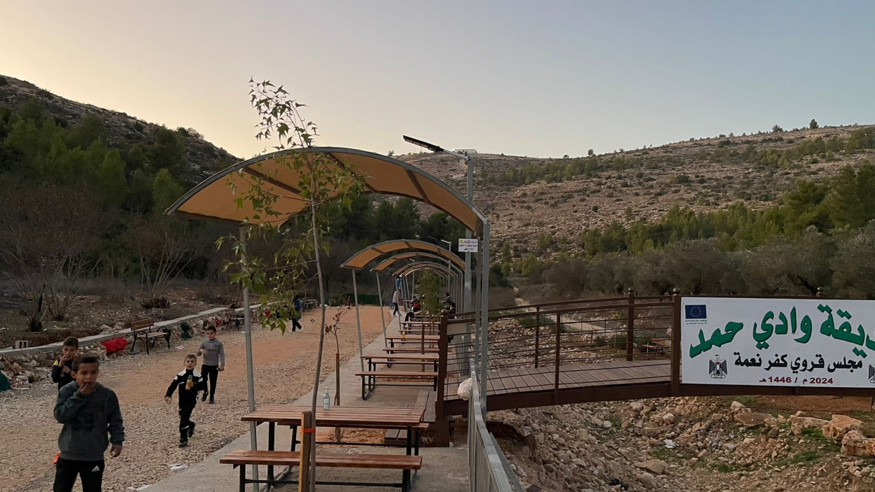 Wadi Hamad Rehabilitation and Reconstruction project, “The Land is Ours.” | Kafr Ni’ma Village Council