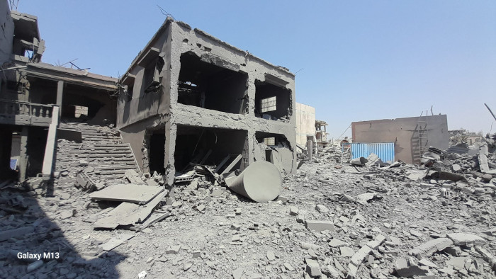 انهيار كامل للبنية التحتية في عبسان الجديدة